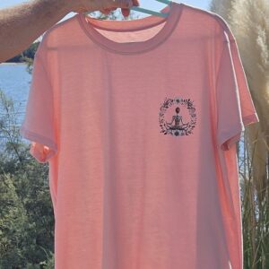 T-Shirt Rose Yoga taille XL