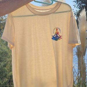 T-Shirt Jaune Yoga taille L