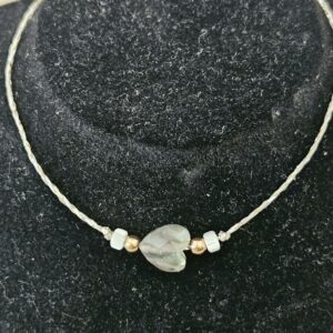 Bracelet Cœur Labradorite