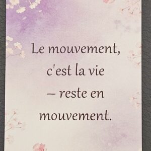 Carte "Le mouvement..."