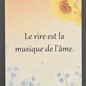 Carte "Le rire..."